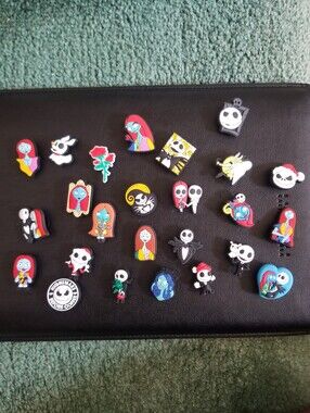 25 Pieces Nightmare Before Christmas Shoe Charms/Jibbitz For Crocs/Clogs